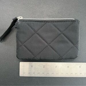 Vera Bradley Black Quilted Pouch